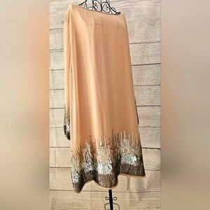 Joanna Hope Dress size 28W Ombre Sequin Detail Mother of Bride/Groom